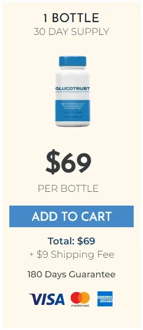 Order GlucoTrust 1 bottle